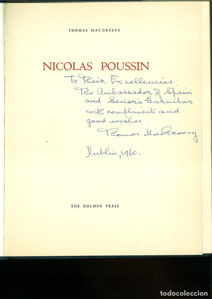 Libros: NICOLAS POUSSIN. Thomas MacGreevy - Foto 2