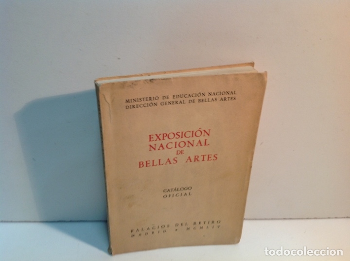 Libros: EXPOSICION NACIONAL DE BELLAS ARTES - Foto 1