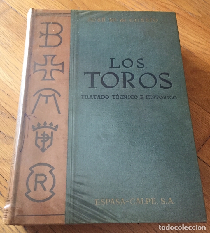 Libros: LOS TOROS, COSSIO, TOMO IV, 1971 - Foto 1