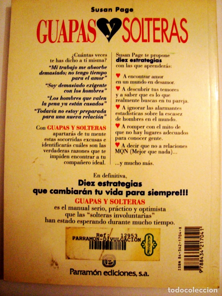 Libros: GUAPAS Y SOLTERAS - SUSAN PAGE - ED. PARRAM&Oacute;N - COMO NUEVO. - Foto 4