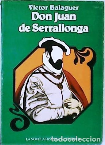 Libros: DON JUAN DE SERRALLONGA - VICTOR BALANGUER - Foto 1