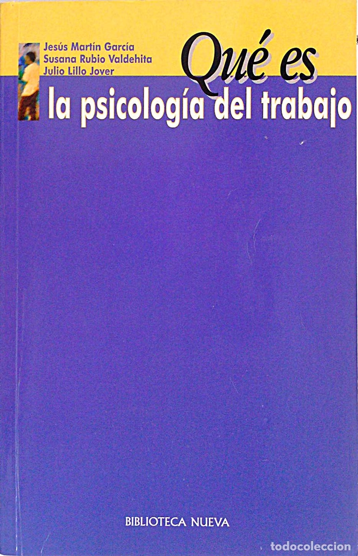 Libros: Qu&eacute; es la psicolog&iacute;a del trabajo - VV. AA. - Foto 1