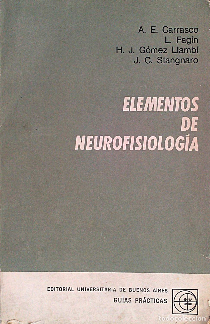 Libros: Elementos de neurofisiolog&iacute;a - Varios - Foto 1
