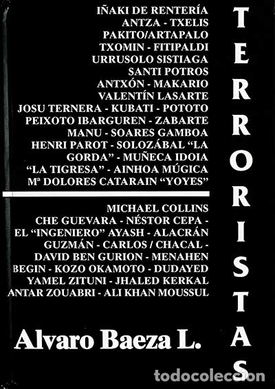 Libros: Terroristas - Alvaro Baeza L. - Foto 1