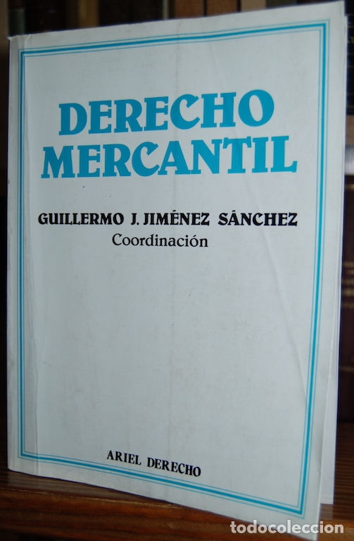Libros: DERECHO MERCANTIL - JIMENEZ SANCHEZ, Guillermo J. - Foto 1