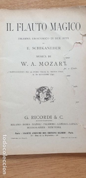 Libros: il flauto magico mozart drama - Foto 1