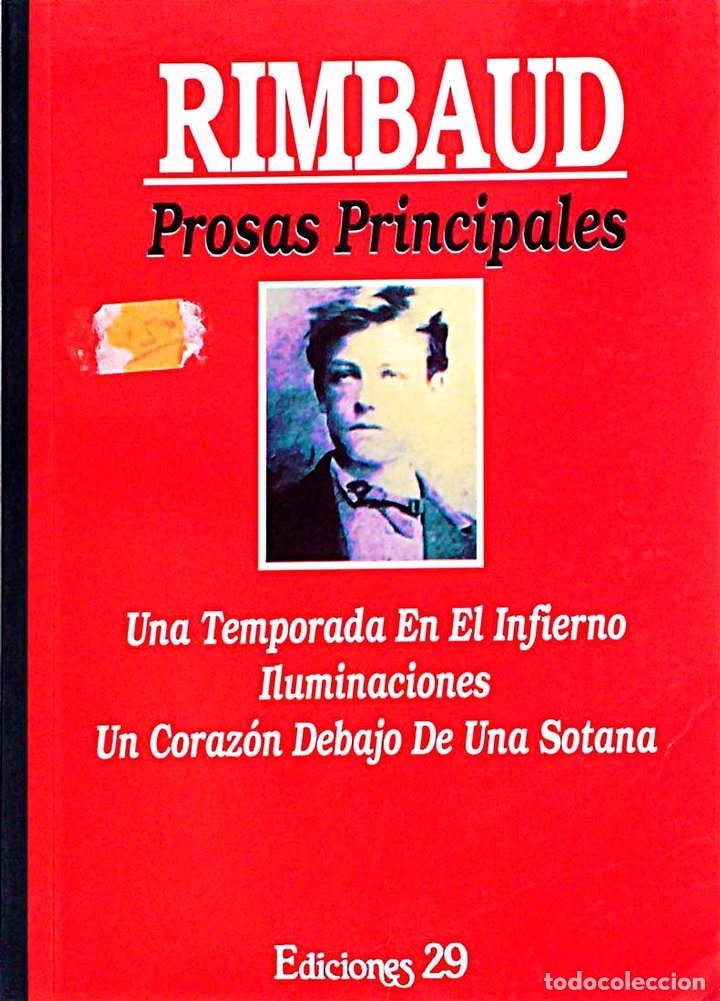 Libros: Rimbaud. Prosas principales - Rimbaud, Arthur - Foto 1