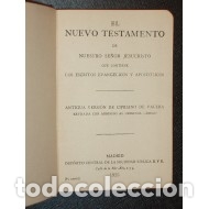 Libros: EL NUEVO TESTAMENTO - De Valera,Cipriano - Foto 1