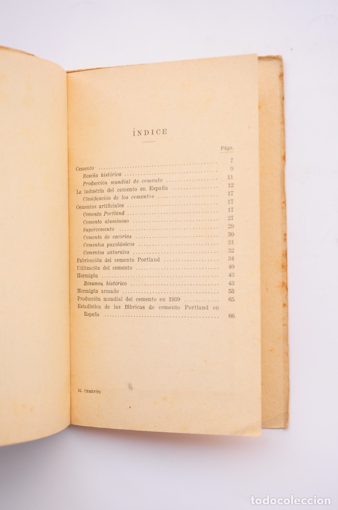 Libros: El cemento - MALUQUER, Juan J. - Foto 4