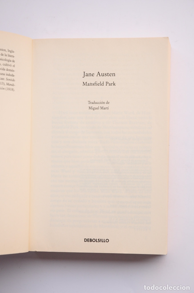 Libros: Mansfield Park - AUSTEN, Jane - Foto 2