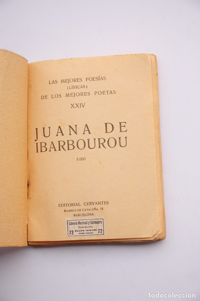 Libros: Juana de Ibarbourou - IBARBOUROU, Juana de - Foto 2
