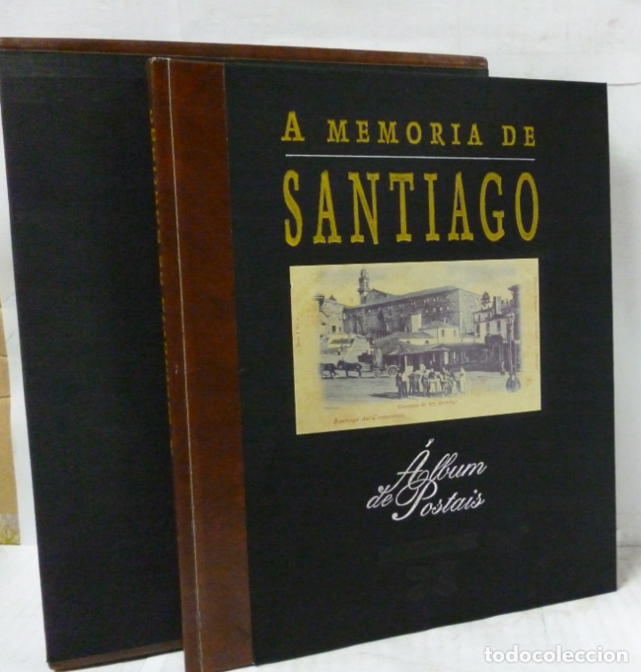 Libros: A MEMORIA DE SANTIAGO. ALBUN DE POSTAIS - V.V.A.A.