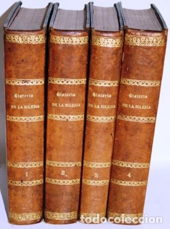 Libros: HISTORIA DE LA IGLESIA. 4 TOMOS - MORENO CEBADA, Emilio - Foto 1