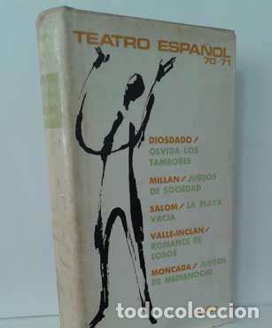 Libros: TEATRO ESPA&Ntilde;OL 1970-71 - AGUILAR LITERARIA, A&Ntilde;O 1972