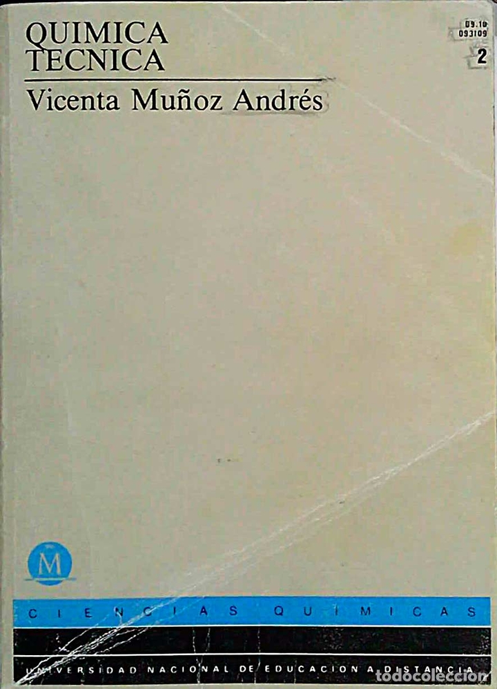 Libros: Qu&iacute;mica T&eacute;cnica. 2 - Vicenta Mu&ntilde;oz Andr&eacute;s - Foto 1