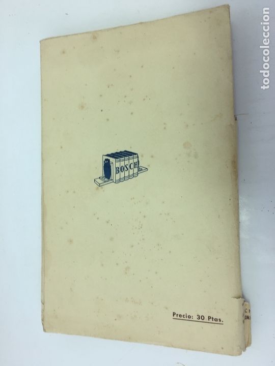 Libros: GRAMATICA GRIEGA, JAIME BERENGUER AMEN&Oacute;S, 6&ordf; EDIC. BOSCH  EDITORIAL, 1949  CON PROGRAMA DEL CURSO - Foto 6
