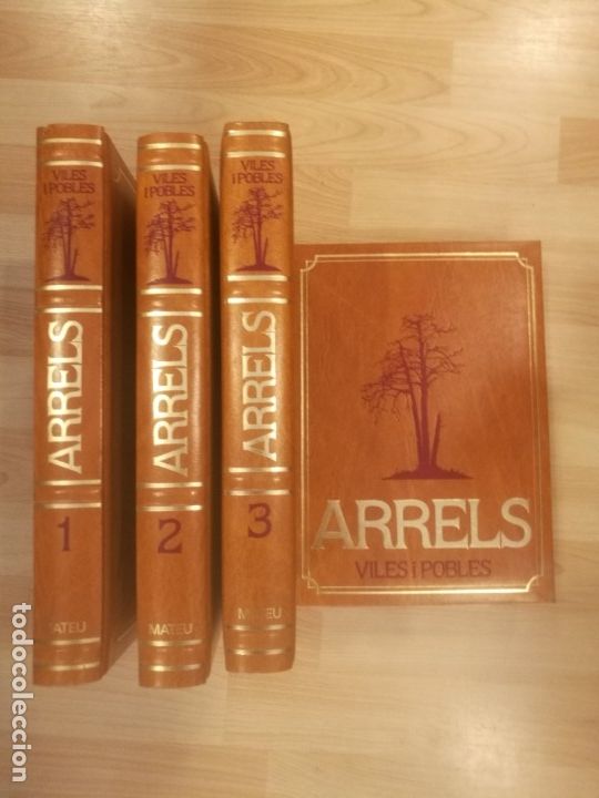 Libros: Arrels. Viles i pobles. 4 vol. - Foto 1