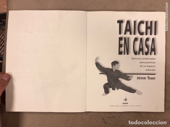 Libros: TAICHI EN CASA (EJERCICIOS COMBINADOS PARA PRACTICAR EN UN ESPACIO REDUCIDO). JESSE TSAO - Foto 2