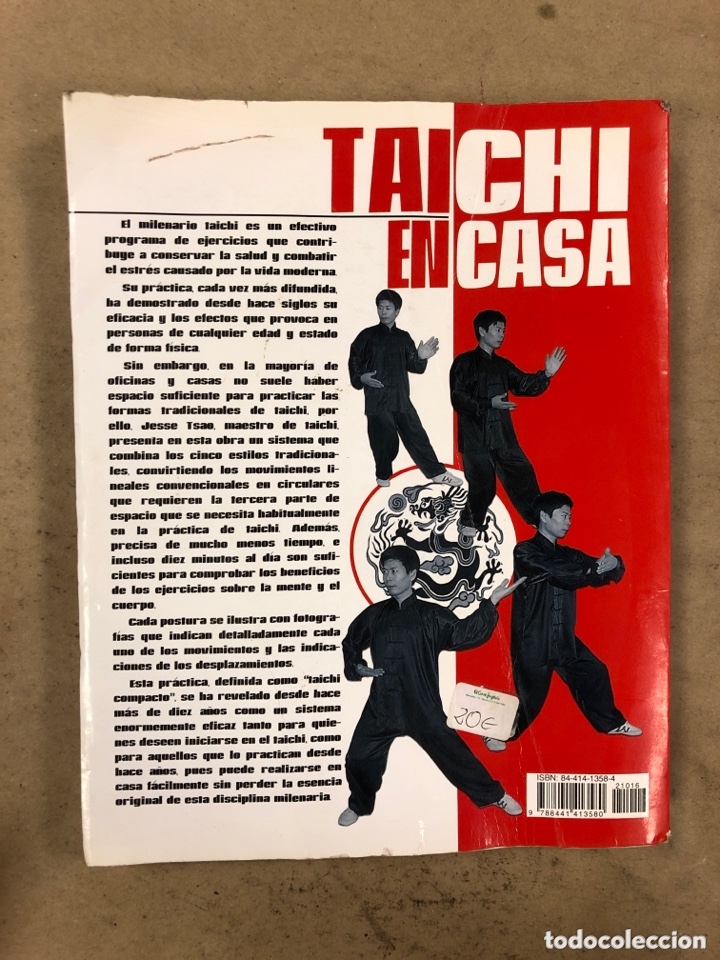 Libros: TAICHI EN CASA (EJERCICIOS COMBINADOS PARA PRACTICAR EN UN ESPACIO REDUCIDO). JESSE TSAO - Foto 7