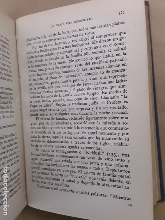 Libros: De viaje con jesucristo,h.v.morton,1955 - Foto 3