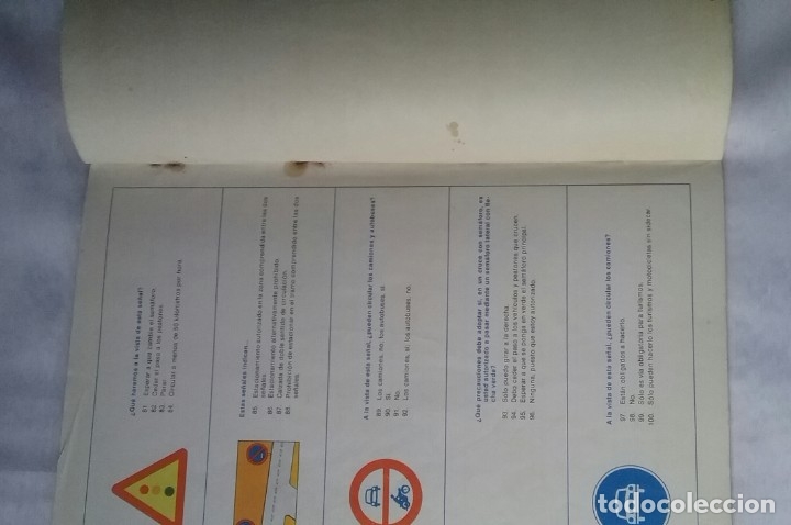 Libros: NORMAS Y SE&Ntilde;ALES DE LA CIRCULACI&Oacute;N.TESTS DE EXAMEN. 1976 - Foto 5