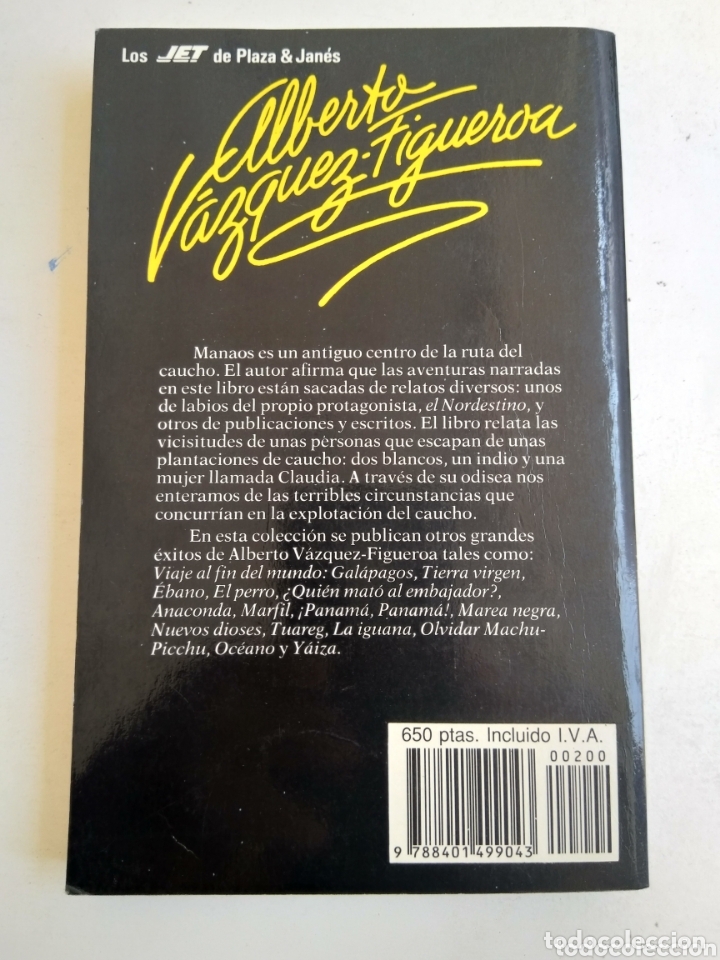 Libros: MANAOS/ALBERTO V&Aacute;ZQUEZ-FIGUEROA - Foto 2