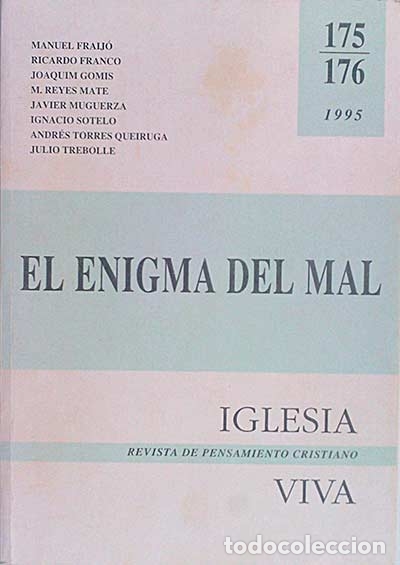 Libros: El enigma del mal - VVAA - Foto 1