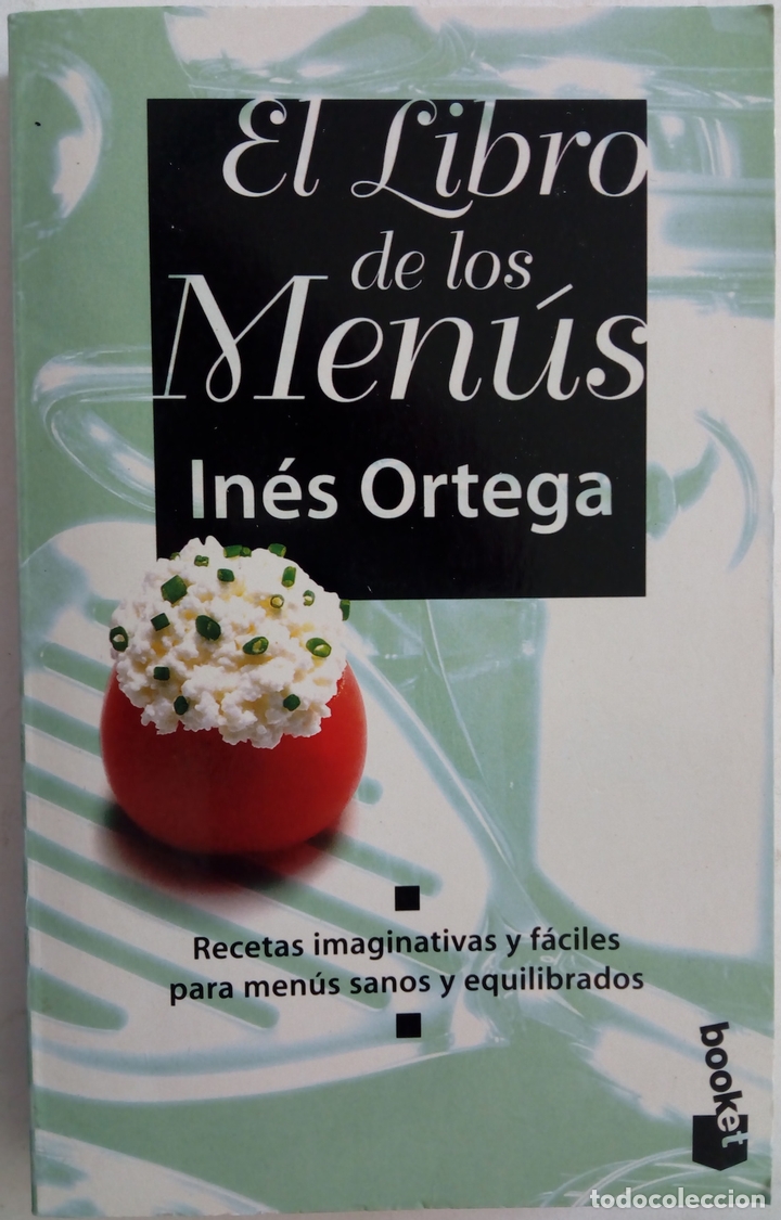 Libros: El libro de los men&uacute;s - In&eacute;s Ortega - Foto 1