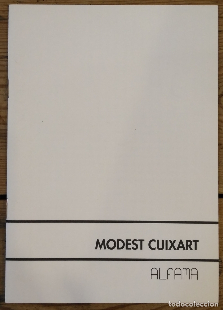 Libros: MODEST CUIXART. - Foto 1