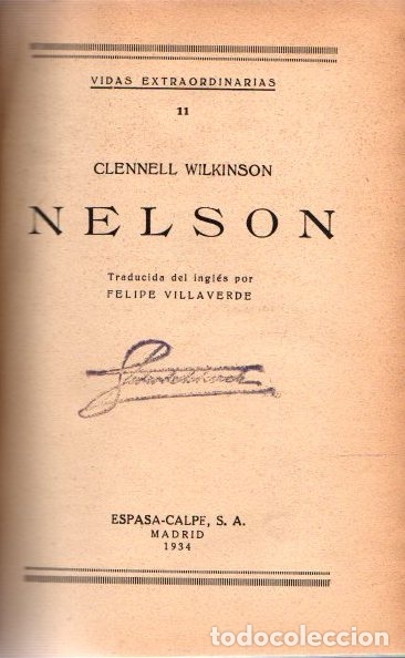 Libros: Nelson - Wilkinson, Clennell - Foto 1