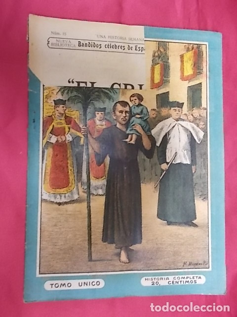 Libri di seconda mano: BANDIDOS CELEBRES DE ESPA&Ntilde;A. EL CRISTO. NUEVA BIBLIOTECA. 1&ordf; SERIE. TOMO UNICO