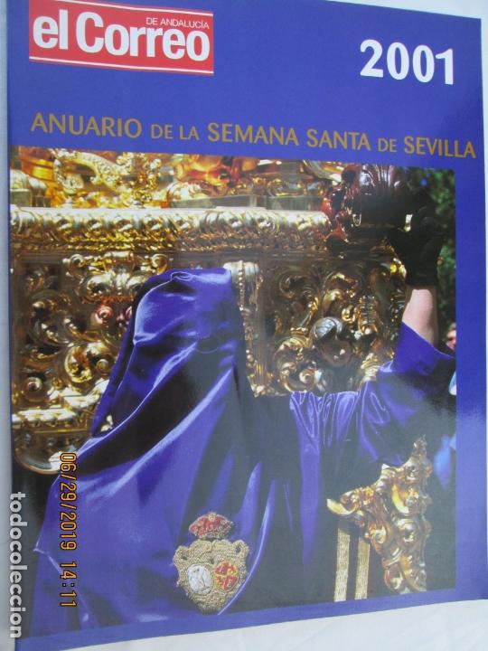 Libros: ANUARIO SEMANA SANTA DE SEVILLA , 2001  EL CORREO DE ANDALUCIA
