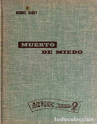Libros: Muerto de miedo - Bagby, George - Foto 1