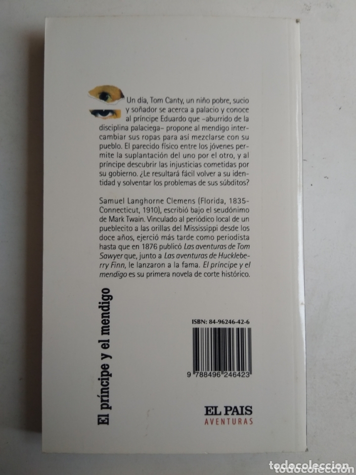 Libros: EL PRINCIPE Y EL MENDIGO/MARK TWAIN - Foto 2