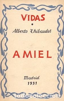 Libros: AMIEL - THIBAUDET, ALBERTO - Foto 1