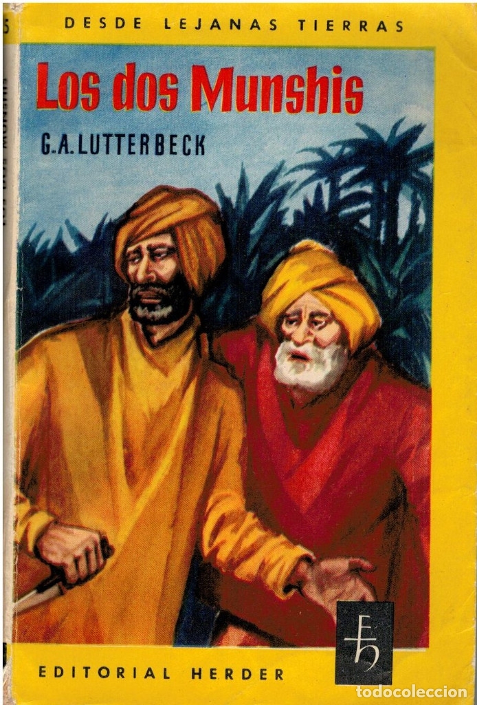 Libros: LOS DOS MUNSHIS - G.A. LUTTERBECK - 1955 - EDITORIAL HERDER - Foto 1