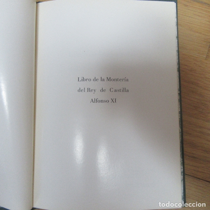 Libros: Libro de la monteria del rey de castilla alfonso xi 1969 - Foto 2