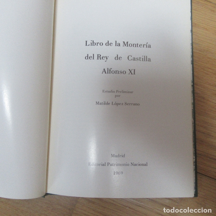 Libros: Libro de la monteria del rey de castilla alfonso xi 1969 - Foto 3