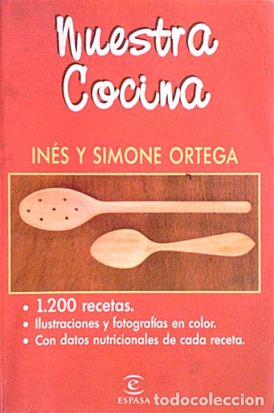 Libros: Nuestra cocina - in&eacute;s y simone ortega - Foto 1