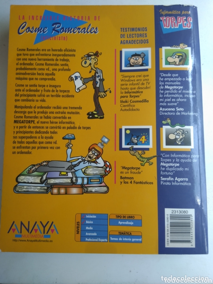 Libros: INTRODUCCI&Oacute;N A LA INFORM&Aacute;TICA PARA TORPES/FORGES - Foto 2