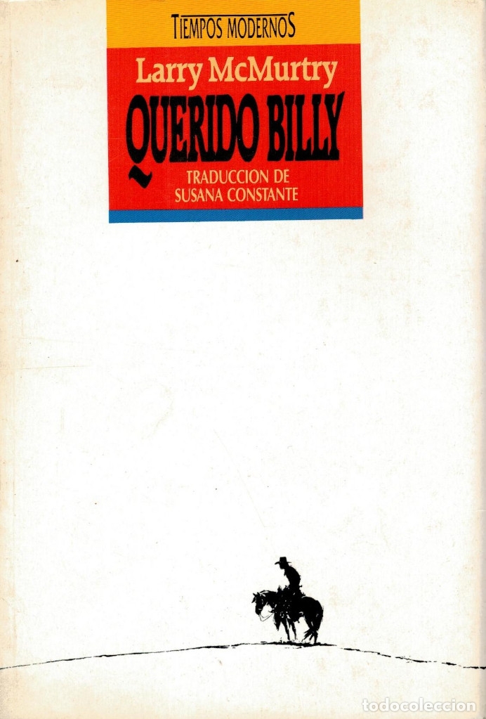 Libros: QUERIDO BILLY - MCMURTRY, LARRY - Foto 1
