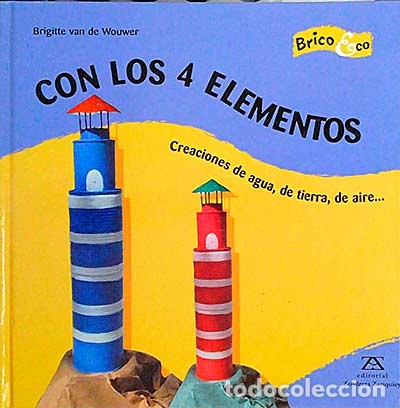 Libros: Con los 4 elementos - Brigitte van de Wouwer - Foto 1