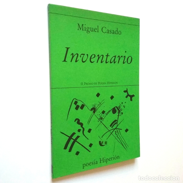 Libros: Miguel Casado - Inventario (Primera edici&oacute;n) - Foto 1