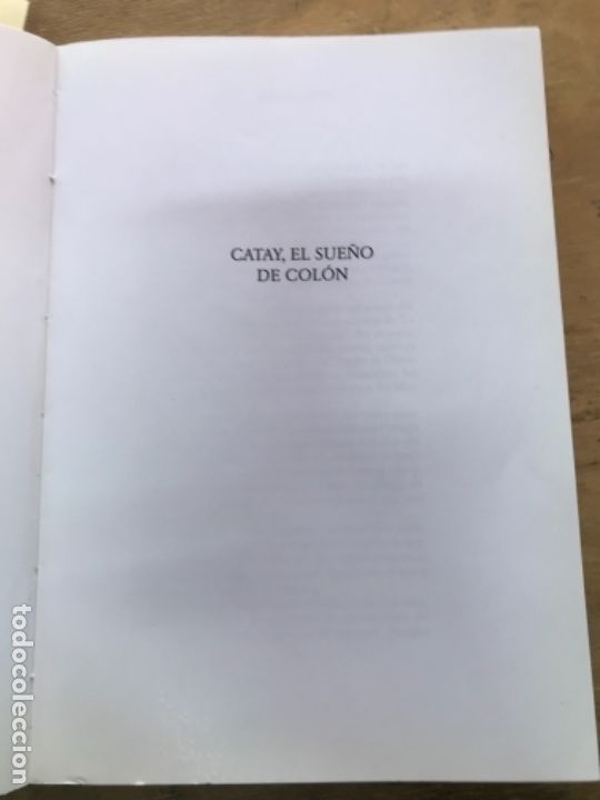 Libros: CATAY, EL SUE&Ntilde;O DE COL&Oacute;N. BLAS SIERRA DE LA CALLE. - Foto 2