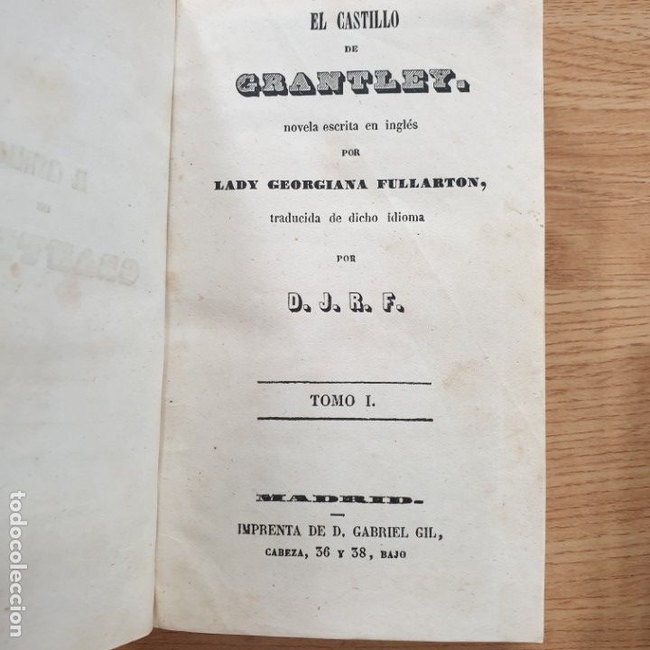 Libros: CASTILLO DE GRANTLEY GABRIEL GIL - Foto 1