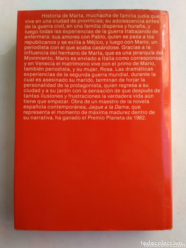 Libros: JAQUE A LA DAMA 1&deg;EDICI&Oacute;N/JES&Uacute;S FERNANDEZ SANTOS - Foto 2