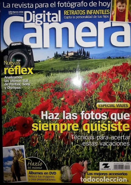 Libros: DIGITAL CAMERA. N&ordm; 64. JULIO/AGOSTO 2008. - - Foto 1
