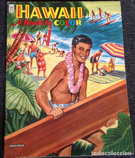 Libros: HAWAII. A BOOK TO COLOR. - - Foto 1