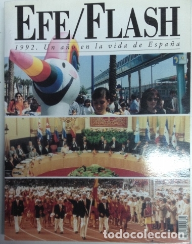 Libros: 1992. UN A&Ntilde;O EN LA VIDA DE ESPA&Ntilde;A. - - Foto 1