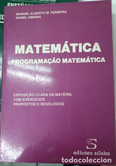Libros: MATEMATICA. PROGRAMA&Ccedil;AO MATEMATICA. EXPOSI&Ccedil;AO CLARA DA MATERIA COM EXERCICIOS PROPOSTOS E RESOLVIDOS - Foto 1